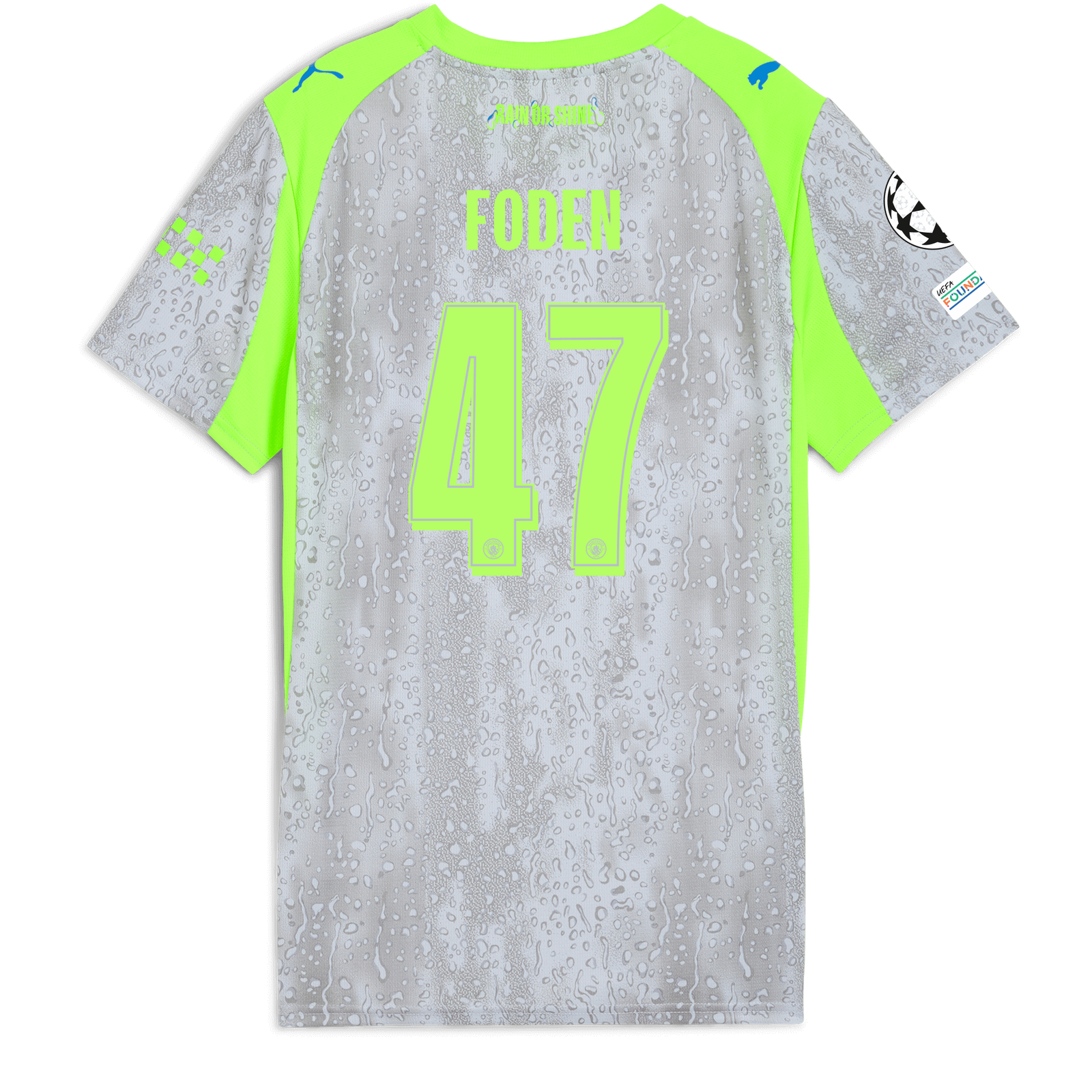 Womens' Manchester City Third Jersey 2025/26 With FODEN 47