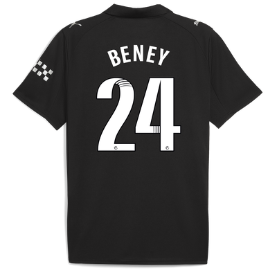 Manchester City Away Jersey 2025/26 With BENEY 24 Printing