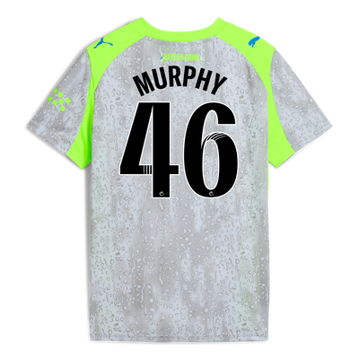 Kids' Manchester City Third Jersey 2025/26 With MURPHY 46 Printing