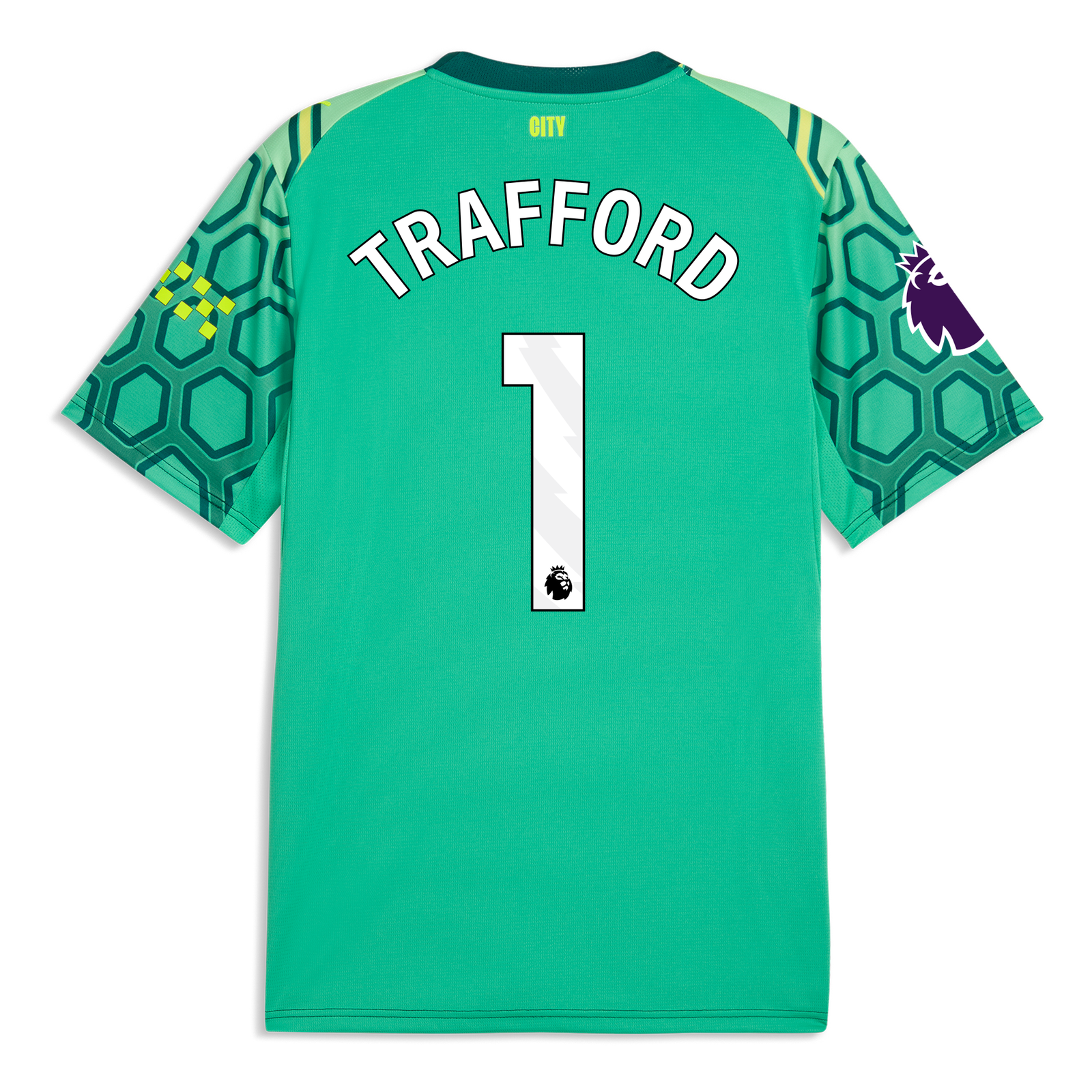 マンチェスター・シティ GKユニフォーム 2026/27 TRAFFORD 1 プリント
