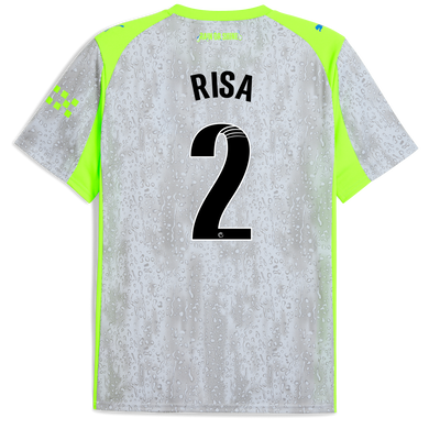 Manchester City Third Jersey 2025/26 With RISA 2 Printing