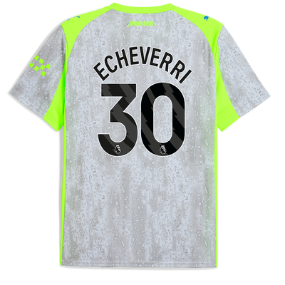 Manchester City Third Jersey 2025/26 With ECHEVERRI 30 Printing
