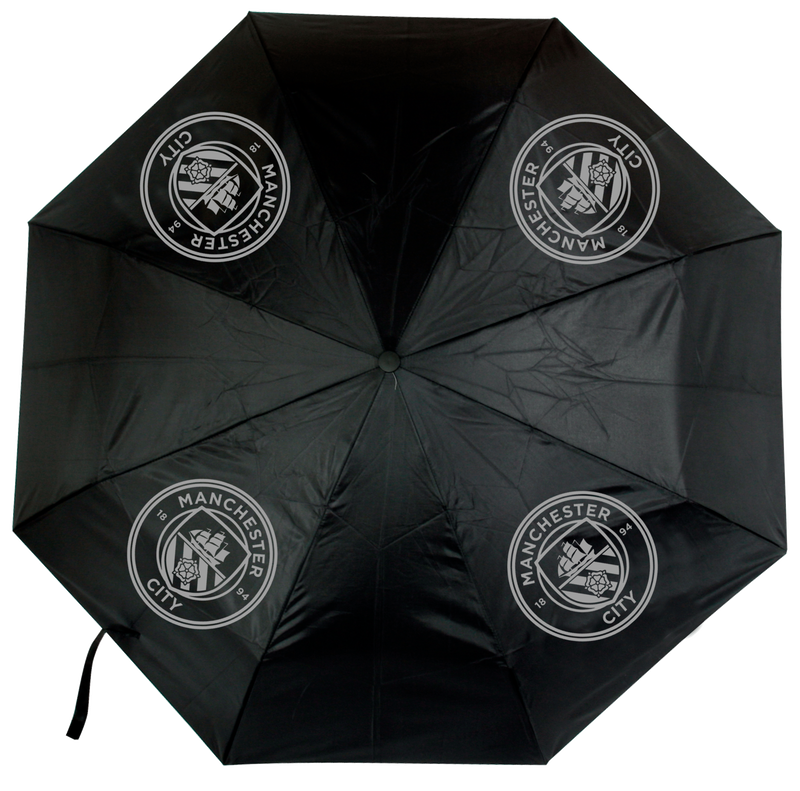 MCFC FW COMPACT UMBRELLA - black