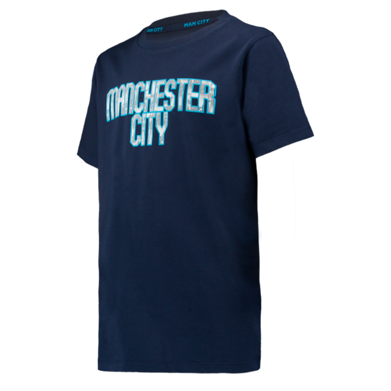 MCFC FW TEEN IDENTITY TSHIRT - peacoat