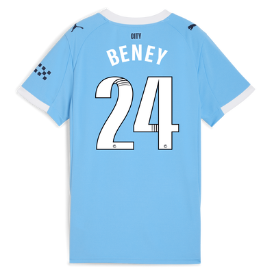 Women's Manchester City Home Jersey 2025/26 With BENEY 24 Printing