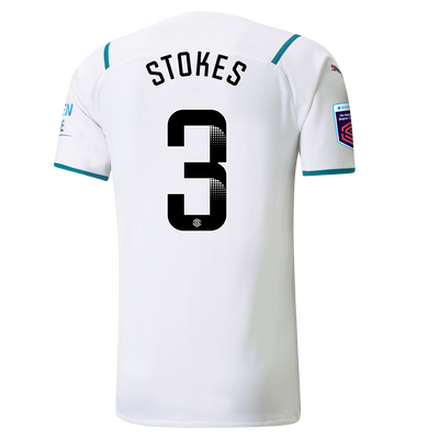 Manchester City Authentic Away Shirt 21/22 with Demi Stokes printing