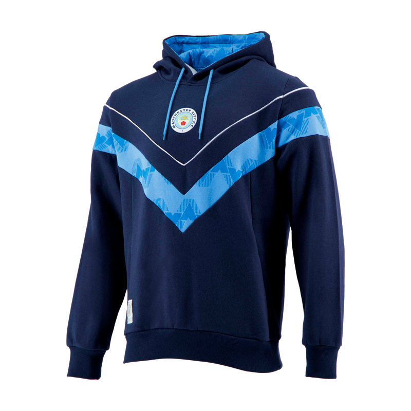 MCFC FW KIDS ARCHIVE HOODED SWEAT - navy