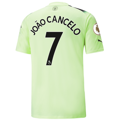 Manchester City Third Jersey 2022/23 with JOÃO CANCELO 7 printing