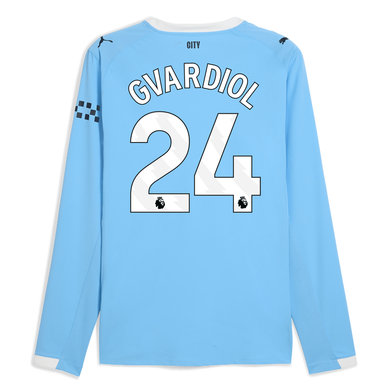 MENS AUTHENTIC Home SHIRT LS-GVARDIOL-24-EPL-PL - 