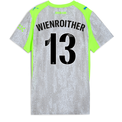 Damen Manchester City Third Trikot 2025/26  mit WIENROITHER 13 Druck