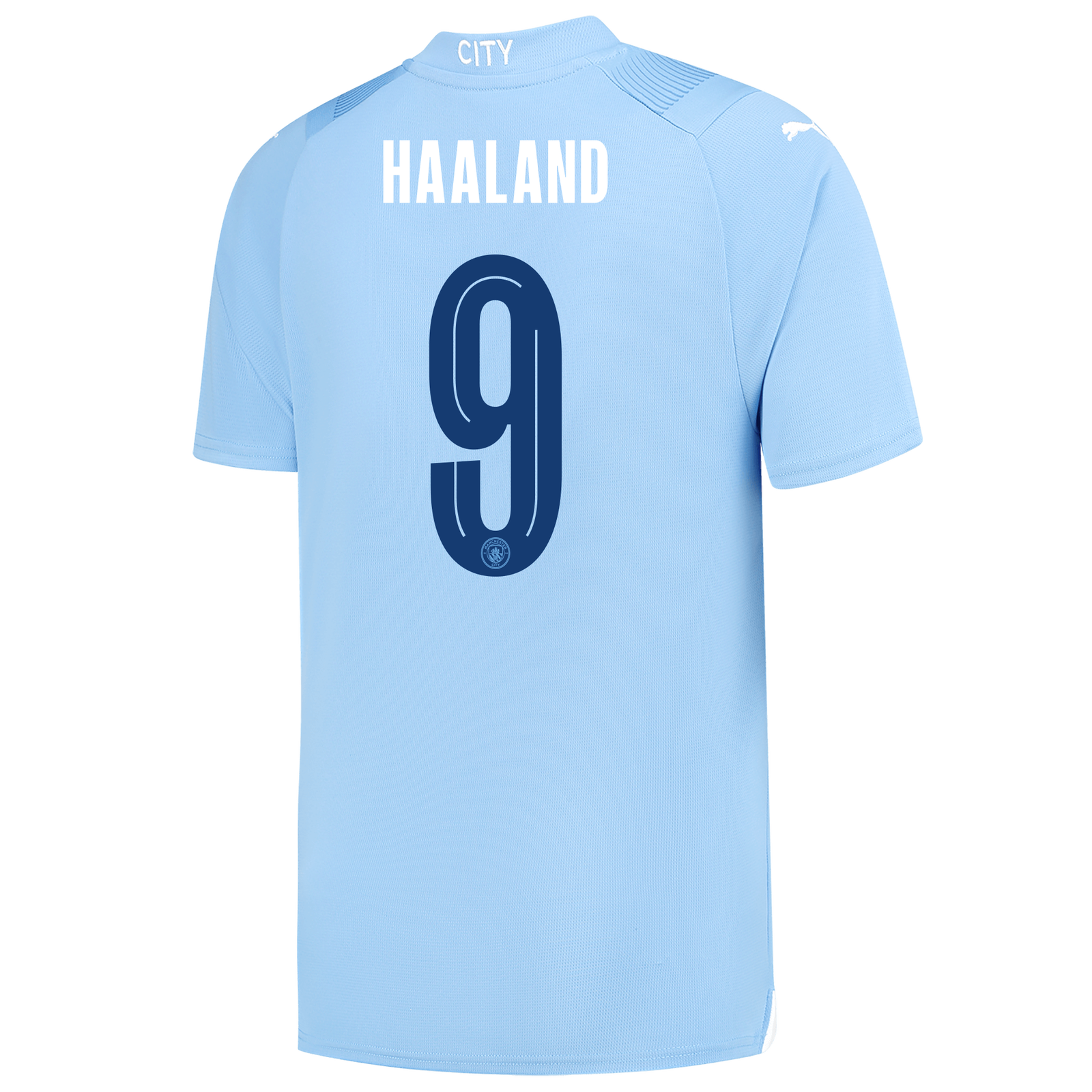 Manchester City Home Jersey 2023/24 with HAALAND 9 printing