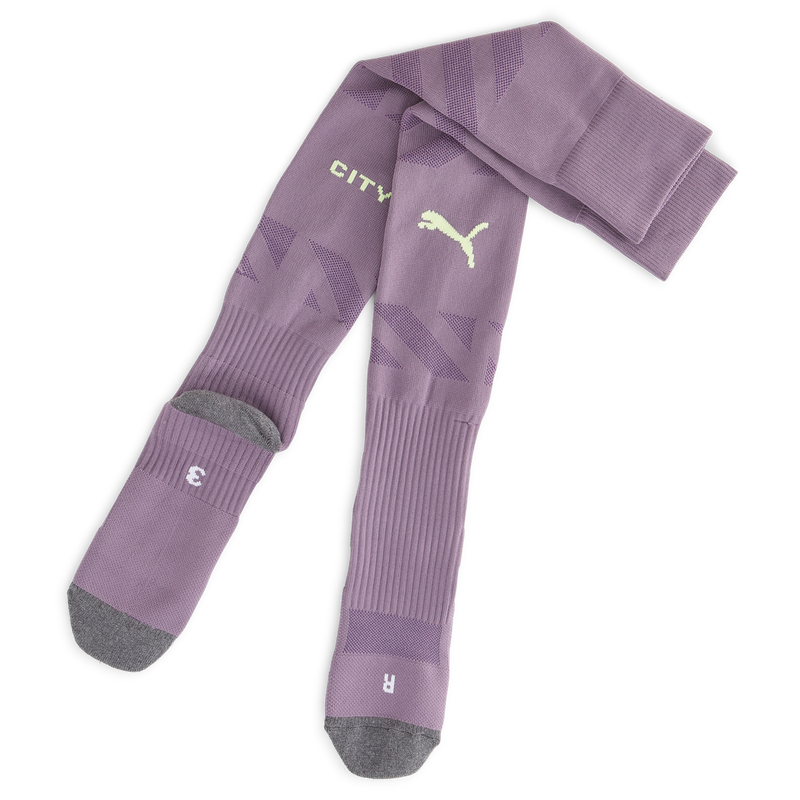 MCFC RP KIDS GK AWAY SOCKS - purple