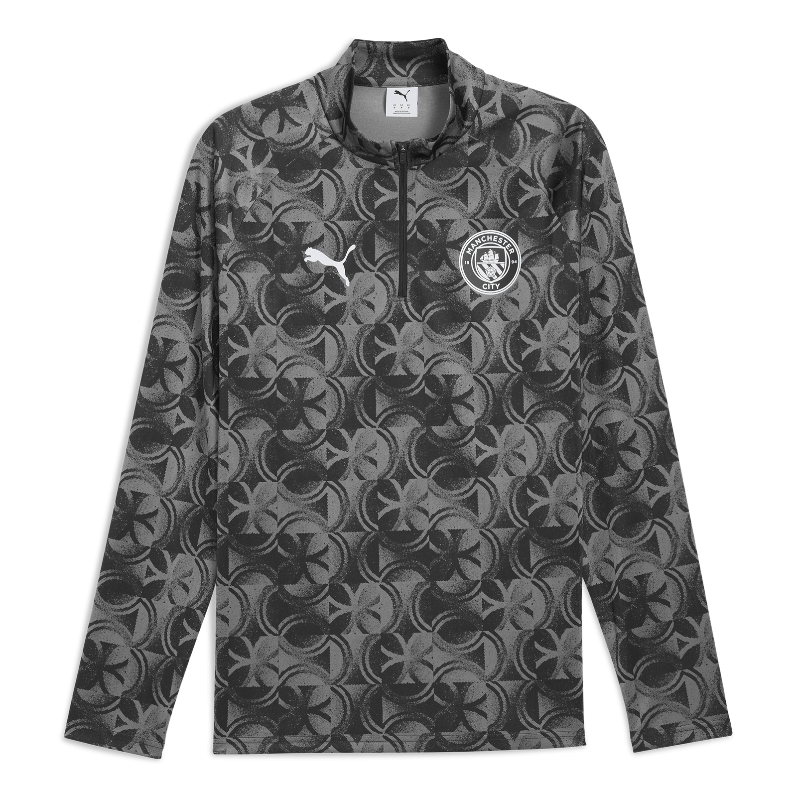 Manchester City Pre-Match 1/4ジップトップ | Official Man