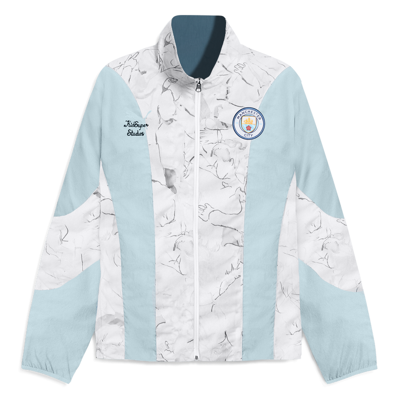 MCFC LW MENS KS JACKET - grey / blue