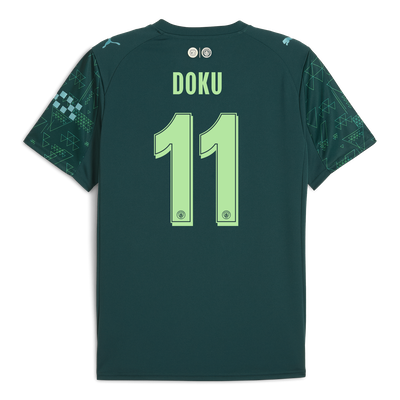 Manchester City EA SPORTS FC Camiseta 2025/26 con estampado DOKU 11