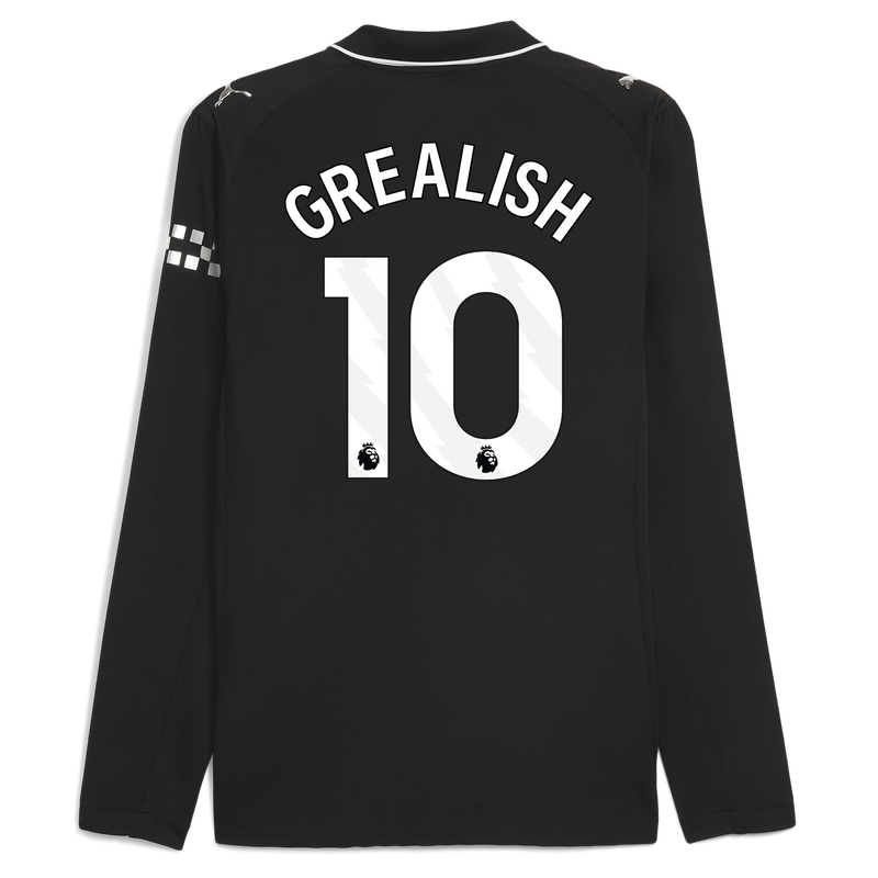 MENS AUTHENTIC Away SHIRT LS-GREALISH-10-EPL-PL - 