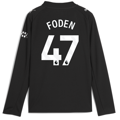 foden様 Manchester City Away Authentic Jersey 2025/26 With FODEN 47