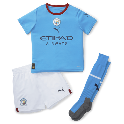 Manchester City Home Mini Kit 2022/23 with PHILLIPS 4  printing