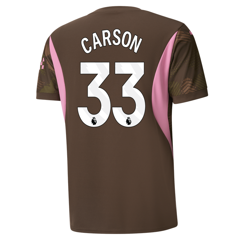 MENS GK JERSEY SS-CARSON-33-EPL-PLC - brown