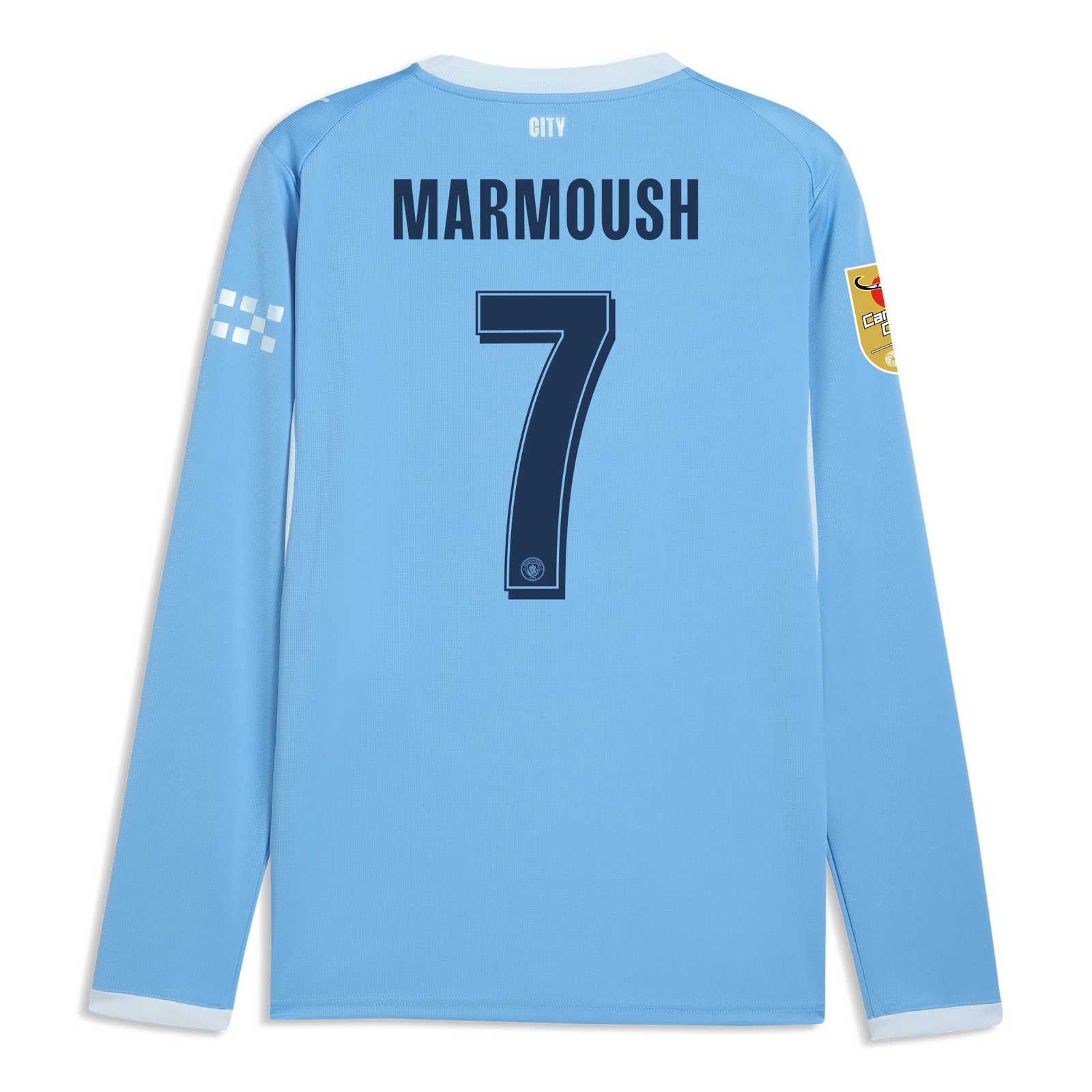 マンチェスター・シティ ホーム ユニフォーム 2026/27 長袖 MARMOUSH 7