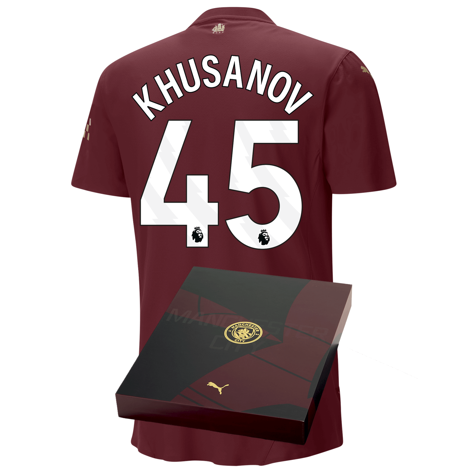 Manchester City Authentic Third Jersey 2024/25 with KHUSANOV