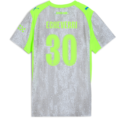 Maglia Third Manchester City per donne 2025/26 a con stampa di ECHEVERRI 30 Printing