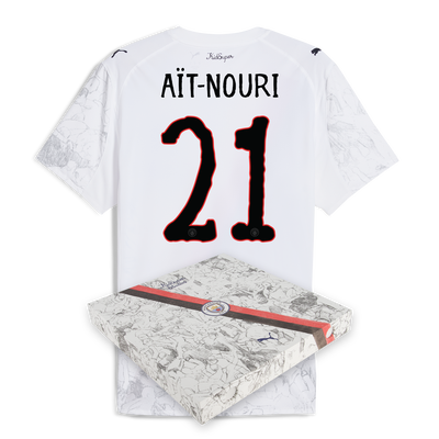 Manchester City KidSuper Authentic Jersey 2025/26 With AÏT-NOURI 21 printing in Gift Box