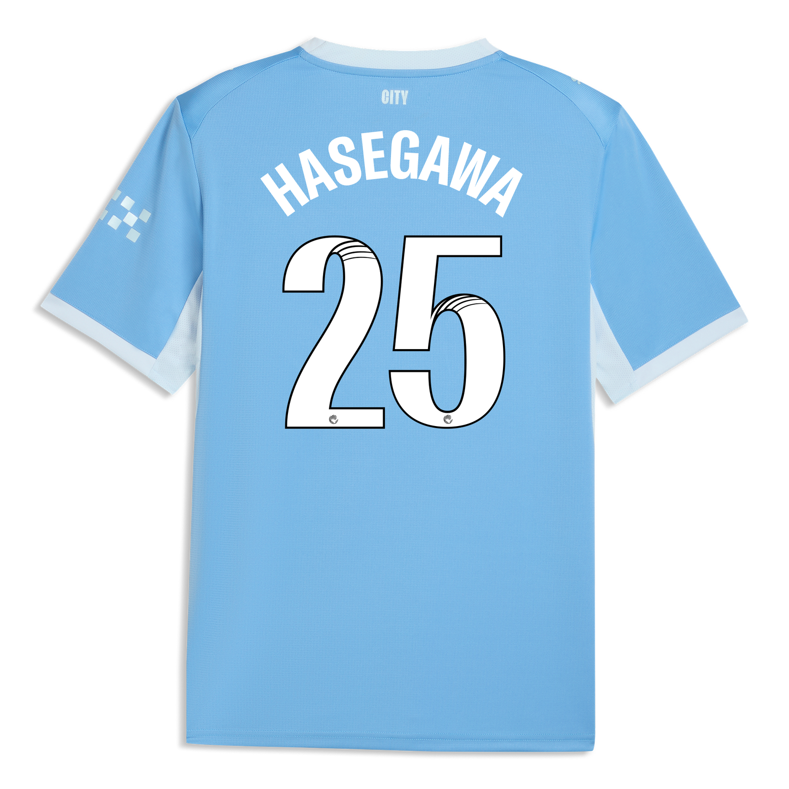 け*す様 Manchester City ユニフォーム Manchester City Home Jersey 2026/27 With HASEGAWA 25 Printing