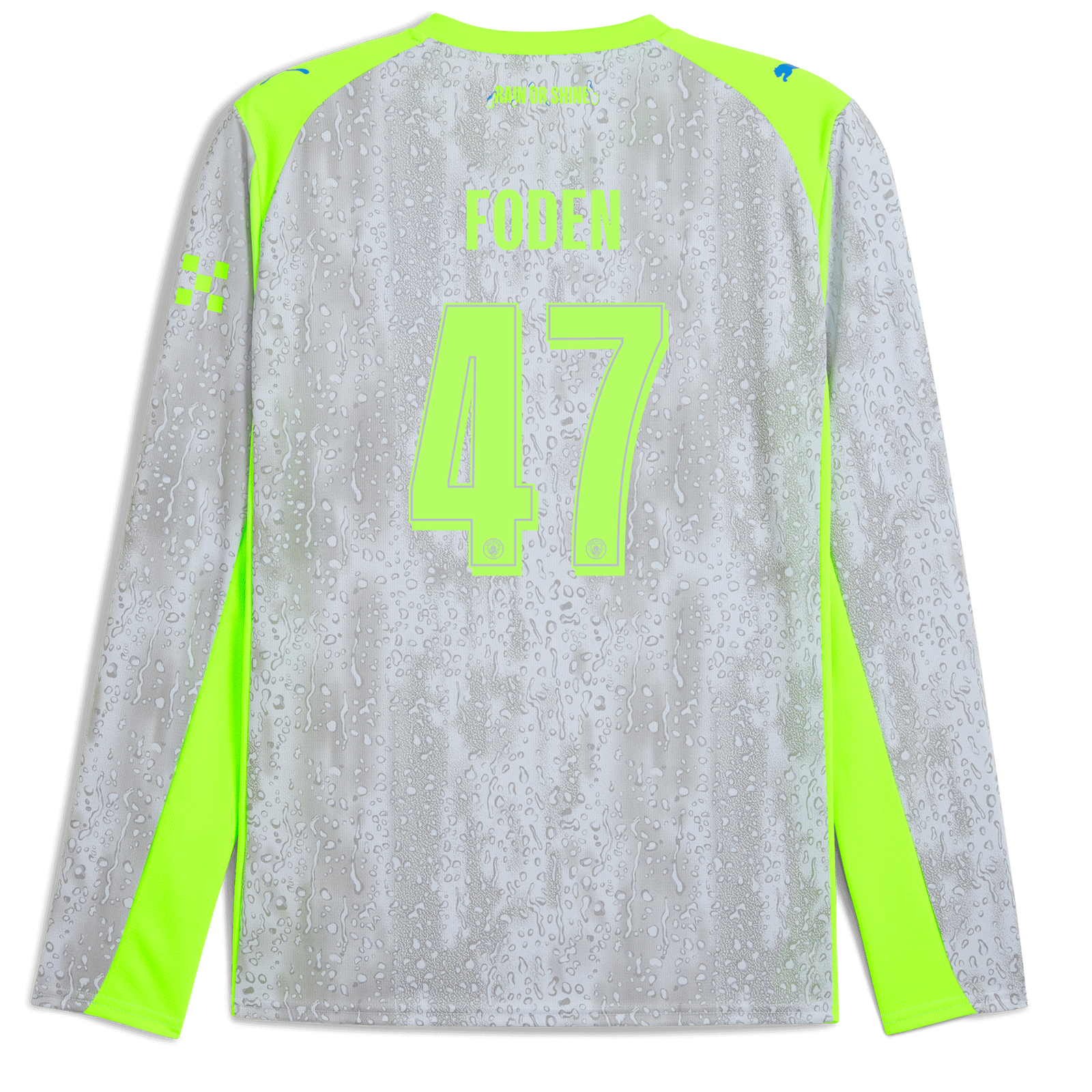 マンチェスター・シティ FODEN 47 3rd 2XL Womens' Manchester City Third Jersey 2025/26 With FODEN 47