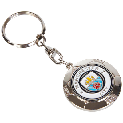 Manchester City Ball Keyring