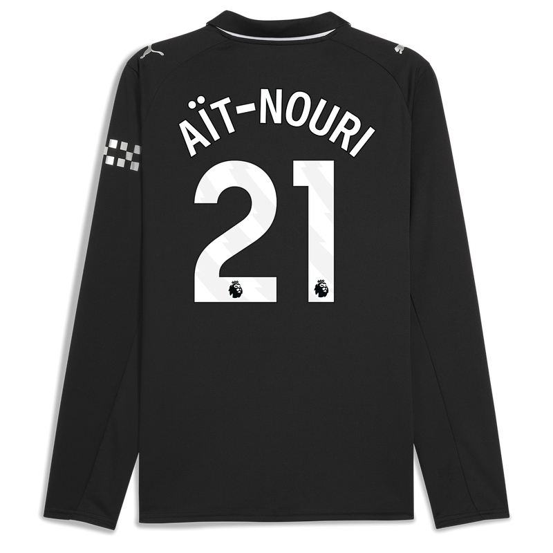 Mens Away SHIRT LS-AÏT-NOURI #21-EPL-PL - 