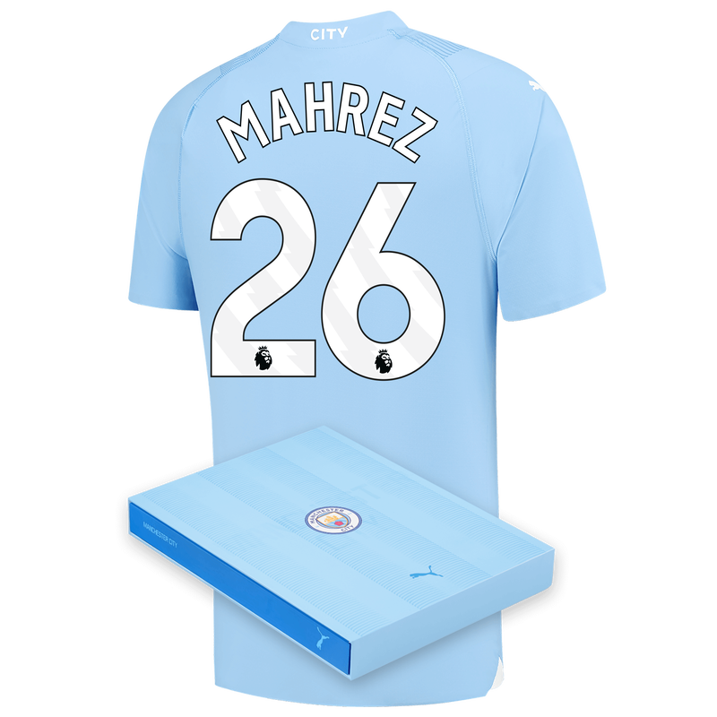 MENS AUTHENTIC HOME SHIRT SS-MAHREZ-26-EPL-PLC - 