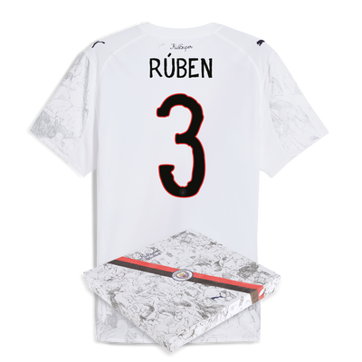 Manchester City KidSuper Authentic Jersey 2025/26 With RÚBEN 3 printing in gift box