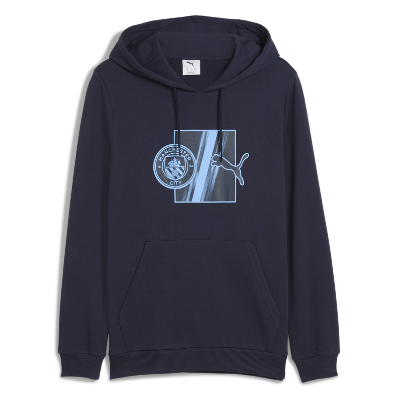 MCFC LW MENS FTBLCULTURE HOODIE - navy