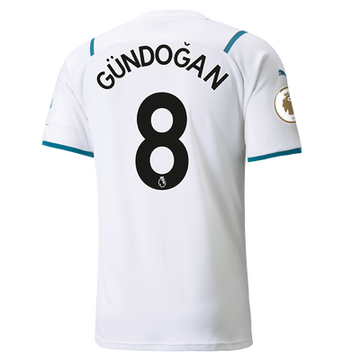 Manchester City Away Shirt 21/22 with İlkay Gündoğan printing