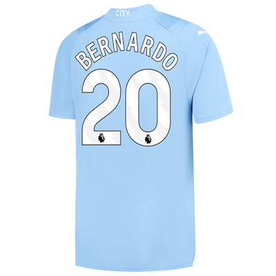 Manchester City Home Jersey 2023/24 with BERNARDO 20 printing