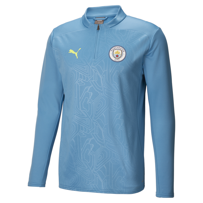 MCFC TR MENS HYBRID TOP - blue