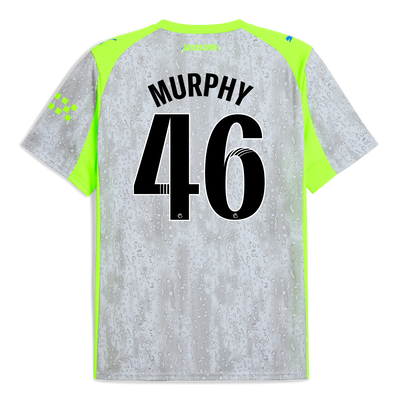 Manchester City Third Jersey 2025/26 With MURPHY 46 Printing