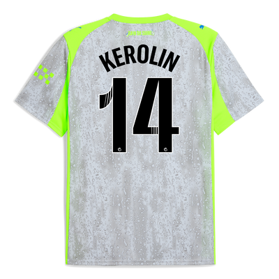 Manchester City Third Jersey 2025/26 With KEROLIN 14 Printing