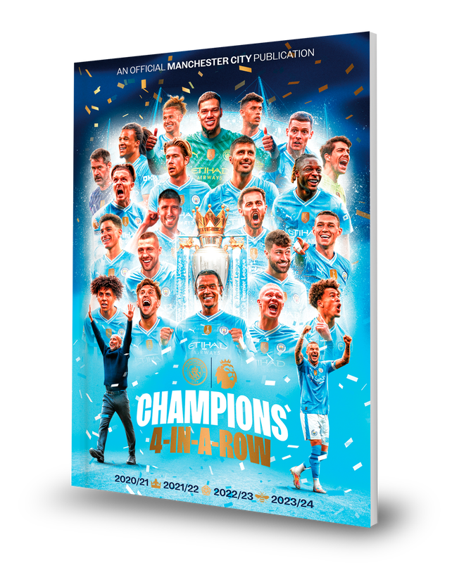 MCFC 4-IN-A-ROW MAGAZINE - blue