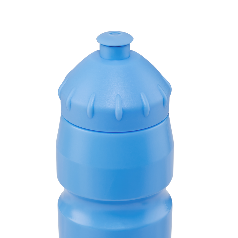 MCFC LW CREST PLASTIC WATER BOTTLE - team light blue