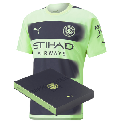 Manchester City 3. Authentic Trikot 2022/23 in Geschenkbox