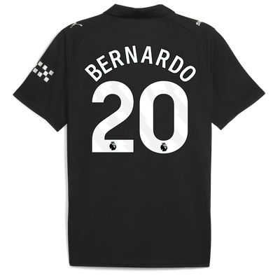 Manchester City Auswärtstrikot 2025/26 Mit BERNARDO 20 Druck
