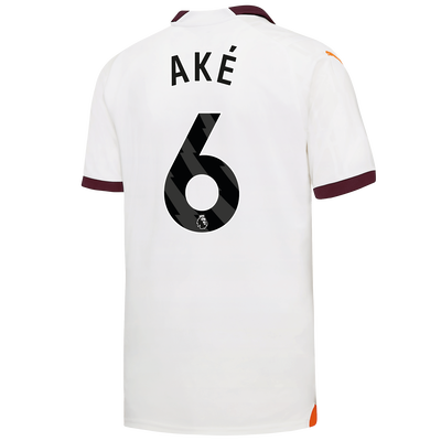 Manchester City Away Jersey 2023/24 with AKÉ 6 printing