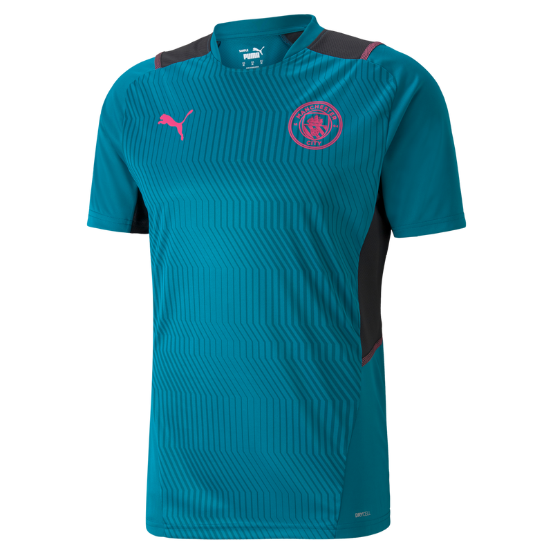 MCFC TR MENS JERSEY SS - turquoise