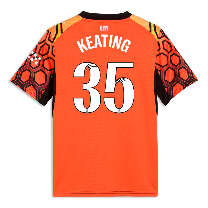 WOMENS GK JERSEY SS-KEATING-35-WSL-WSC - Hot Heat-PUMA Black