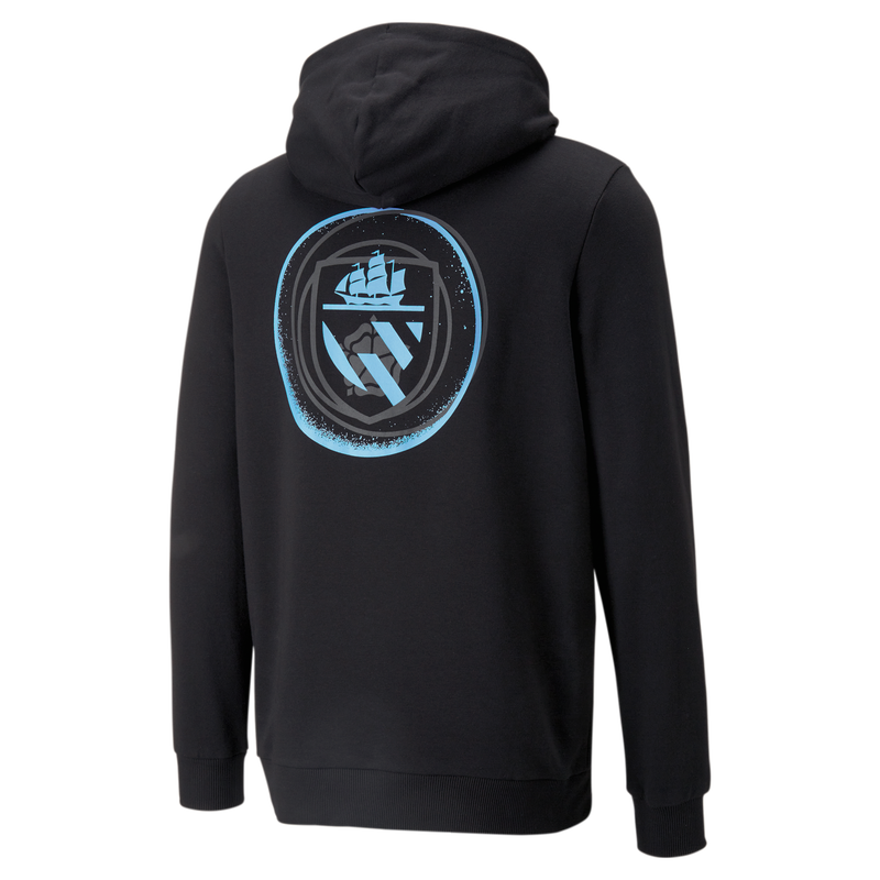 MCFC LW MENS FTBL LEGACY HOODY - black