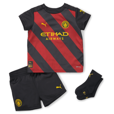 Manchester City Away Baby Kit 2022/23 with custom printing