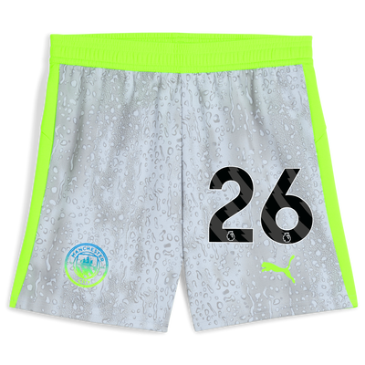 Shorts de football enfant Manchester City 2025/26 avec le numéro 26