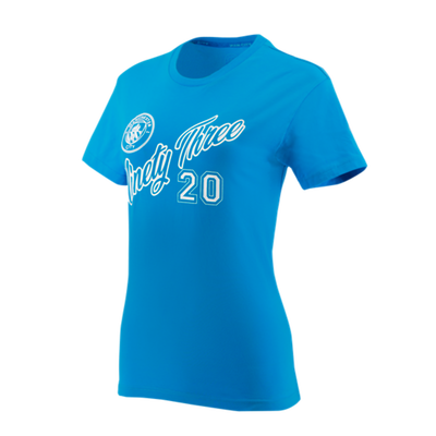 Camiseta Manchester City 93:20 para mujer